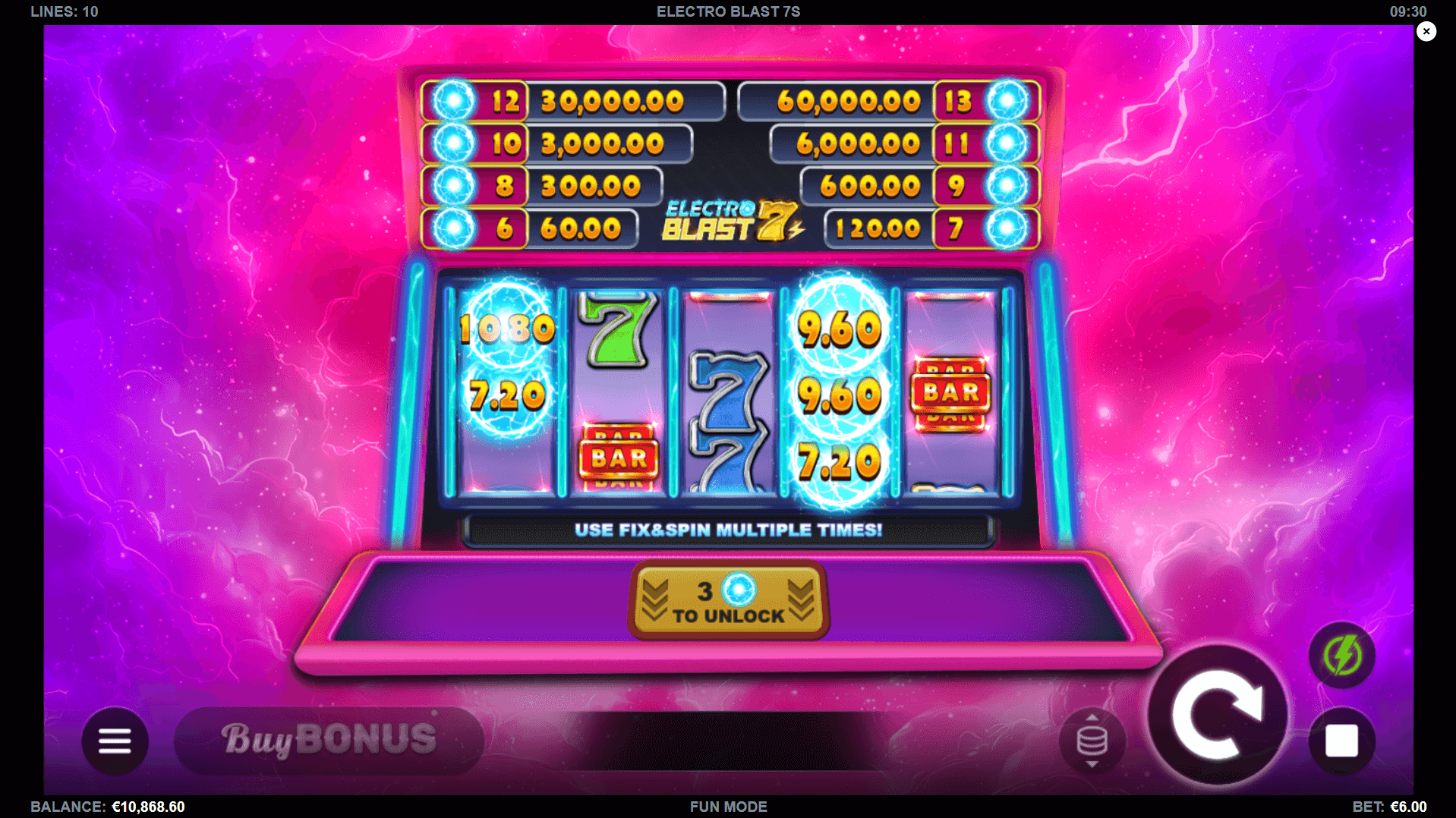 Electro Blast 7s Slot - 2 - BitStarz Casino