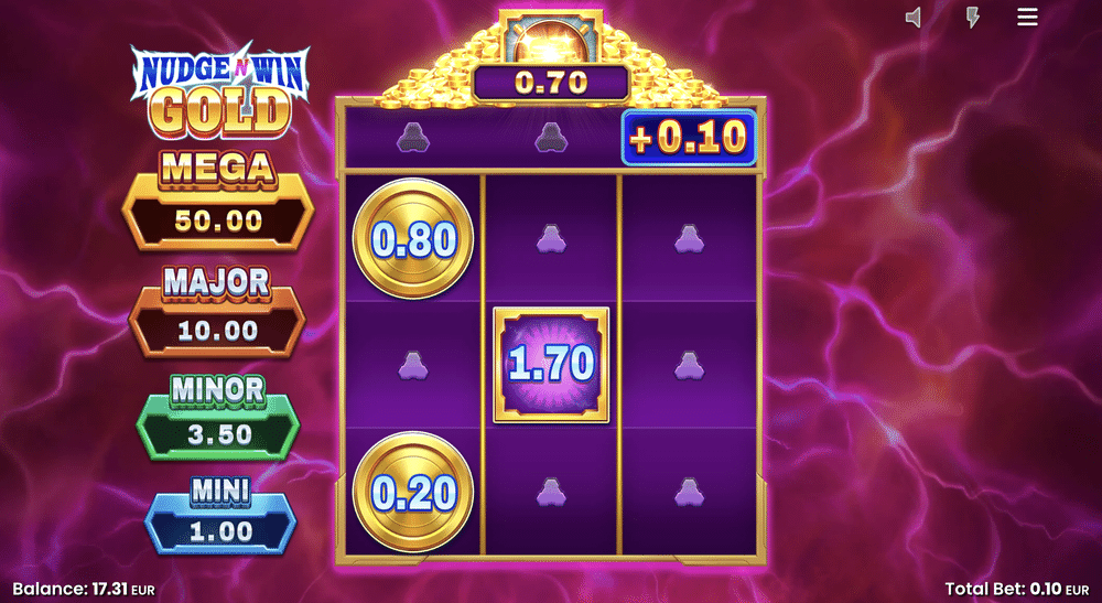 Nudge 'N' Win Gold Slot - 1 - BitStarz Casino