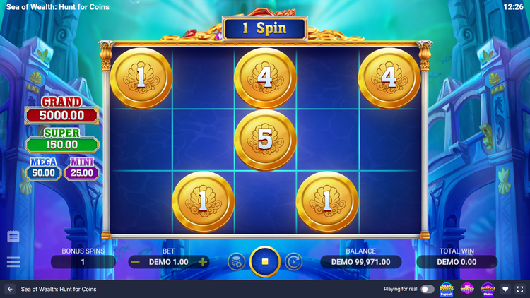 Sea of Wealth: Hunt for Coins Slot - 2 - BitStarz Casino