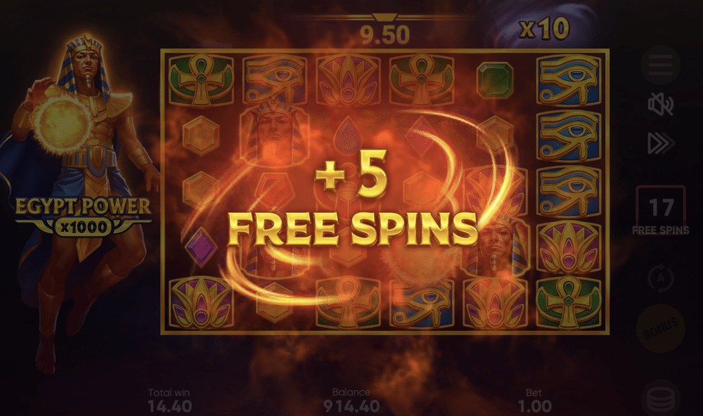 Egypt Power x1000 Slot - 2 - BitStarz Casino