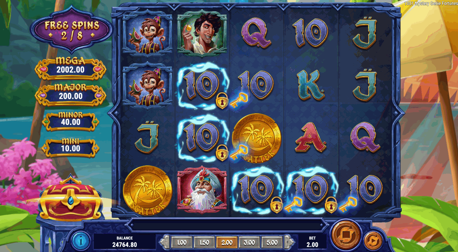 1001 Mystery Genie Fortune Slot - 2 - BitStarz Casino