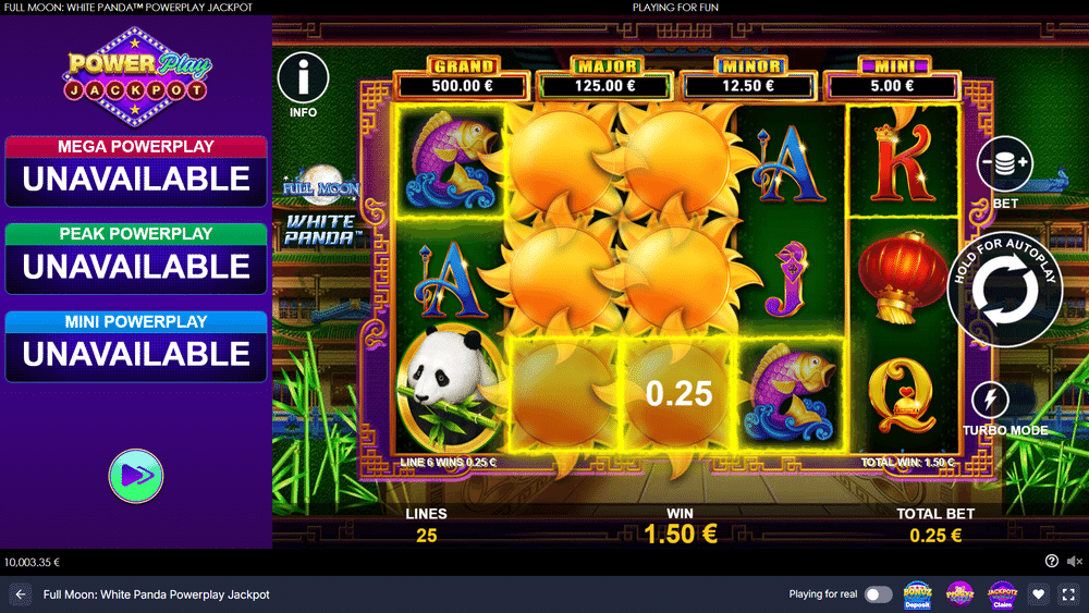 Full Moon: White Panda Powerplay Jackpot Slot - 1 - BitStarz Casino