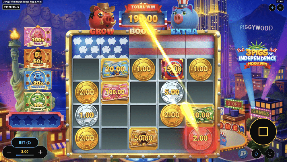 3 Pigs of Independence Hog & Win Slot - 2 - BitStarz Casino