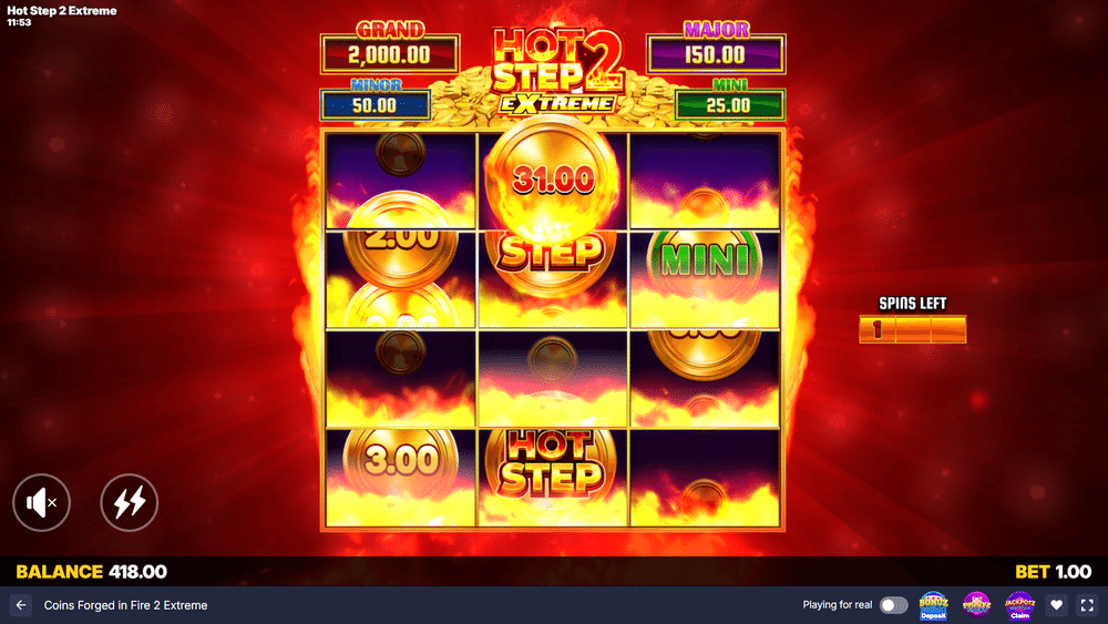 Hot Step 2 Extreme Slot - 2 - BitStarz Casino