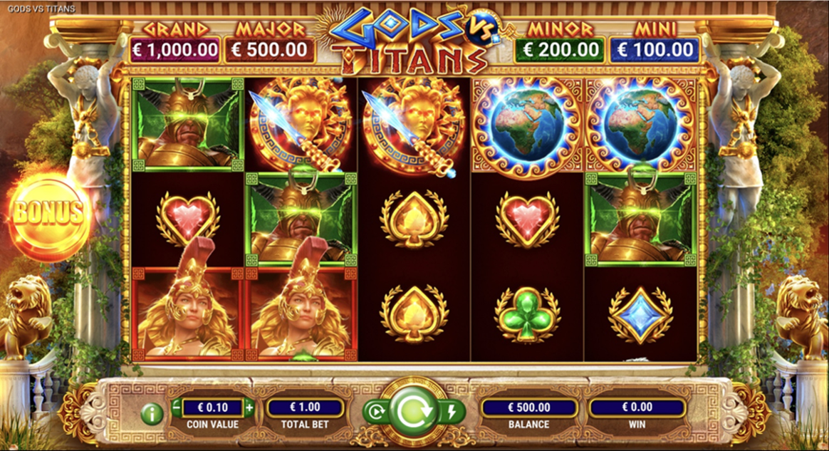 Gods vs Titans Slot - 1 - BitStarz Casino