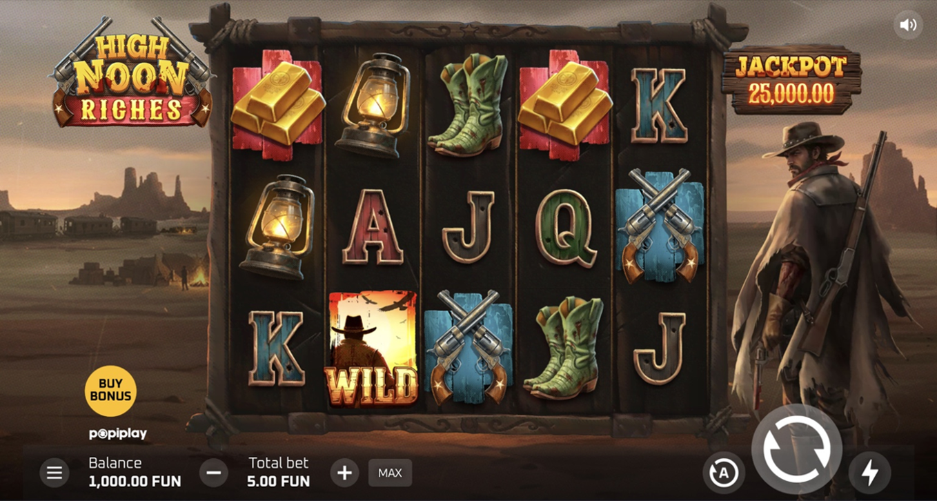 High Noon Riches Slot - 1 - BitStarz Casino