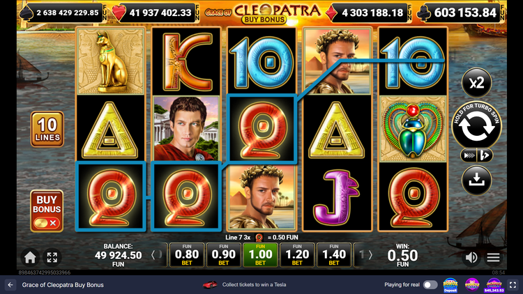 Grace of Cleopatra Buy Bonus Slot - 1 - BitStarz Casino