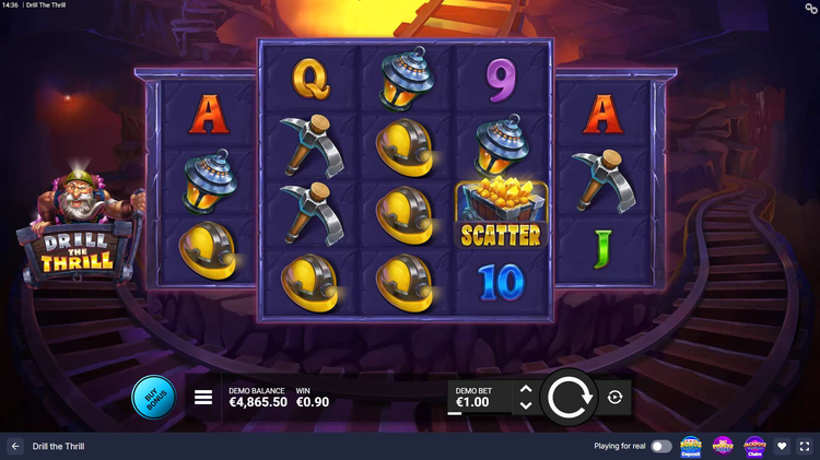 Drill the Thrill Slot - 1 - BitStarz Casino