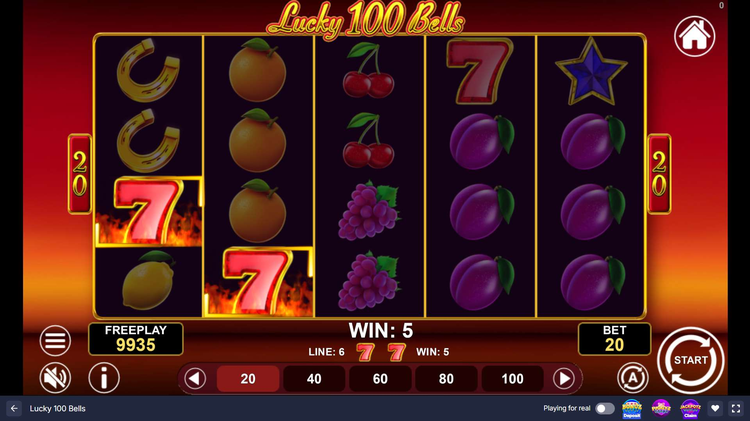 Lucky 100 Bells Slot - 1 - BitStarz Casino