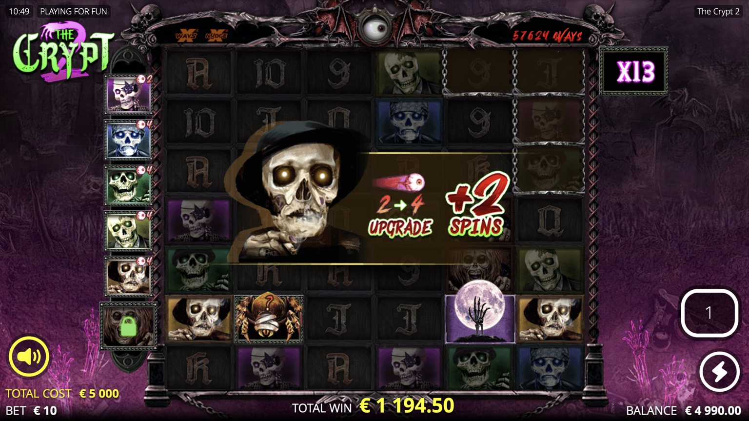 The Crypt 2 Slot - 3 - BitStarz Casino