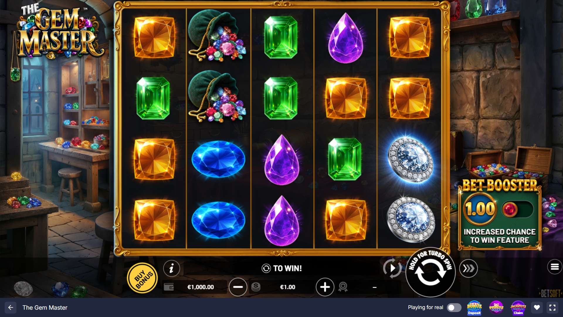 The Gem Master Slot - 1 - BitStarz Casino