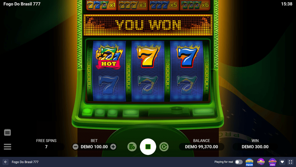 Fogo Do Brasil 777 Slot - 1 - BitStarz Casino