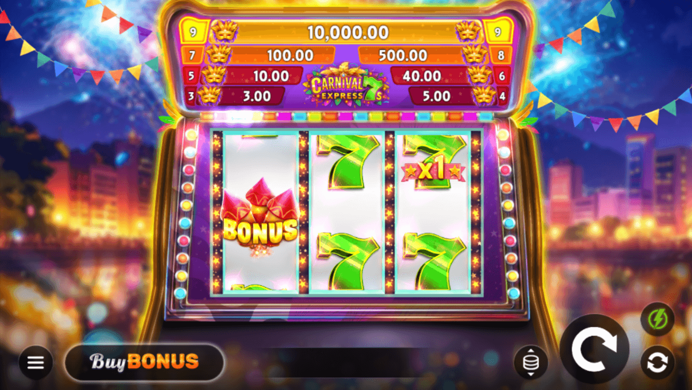 Carnival Express 7s Slot - 1 - BitStarz Casino