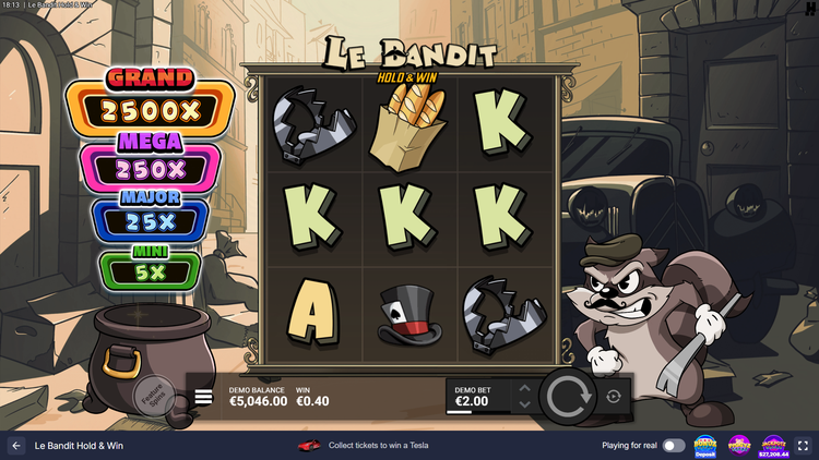 Le Bandit Hold & Win Slot - 1 - BitStarz Casino