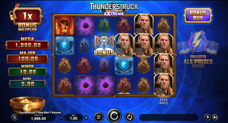 Thunderstruck Gold Blitz Extreme Slot - 1 - BitStarz Casino