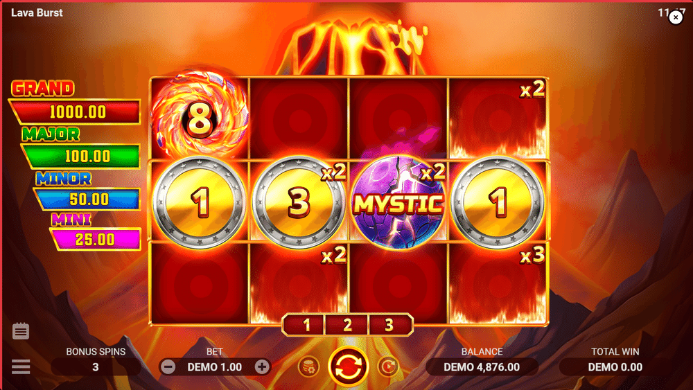 Lava Burst Slot - 3 - BitStarz Casino