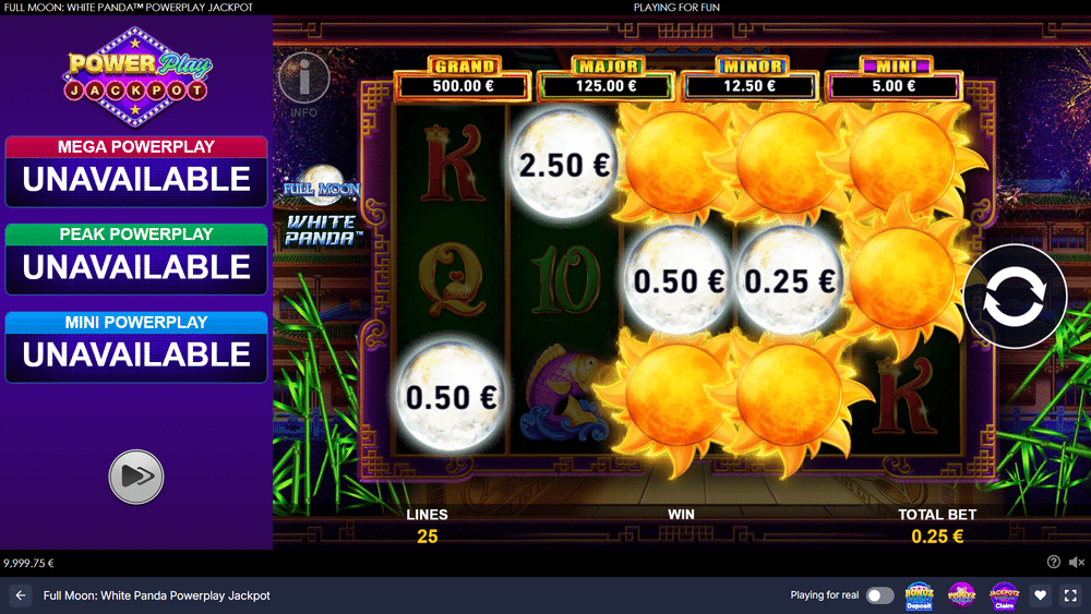 Full Moon: White Panda Powerplay Jackpot Slot - 2 - BitStarz Casino