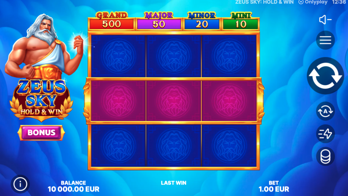 Zeus Sky: <span class=