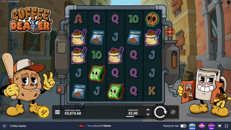 Coffee Dealer Slot - 1 - BitStarz Casino