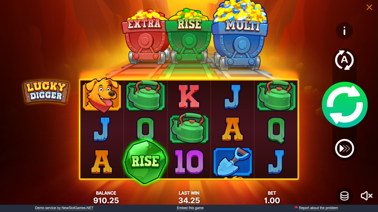 Lucky Digger Slot - 1 - BitStarz Casino