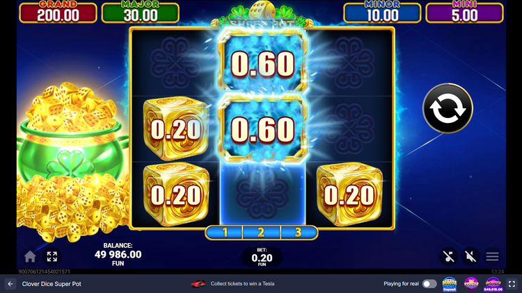 Clover Dice Super Pot Slot - 2 - BitStarz Casino