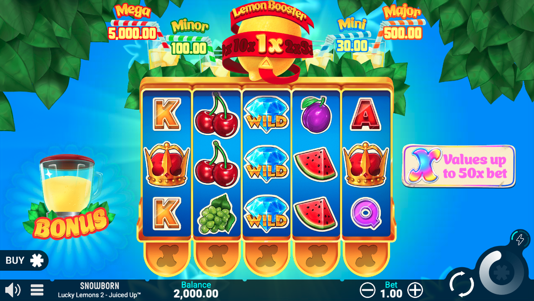 Lucky Lemons 2 - Juiced Up Slot - 1 - BitStarz Casino