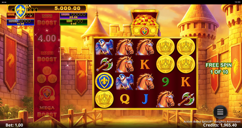 Action Boost SpinUP Knight's Ascension Slot - 2 - BitStarz Casino