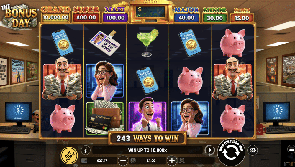 The Bonus Day Slot - 1 - BitStarz Casino