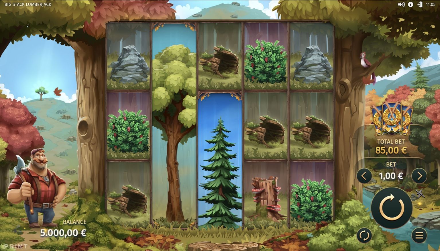 Big Stack Lumberjack Slot - 1 - BitStarz Casino