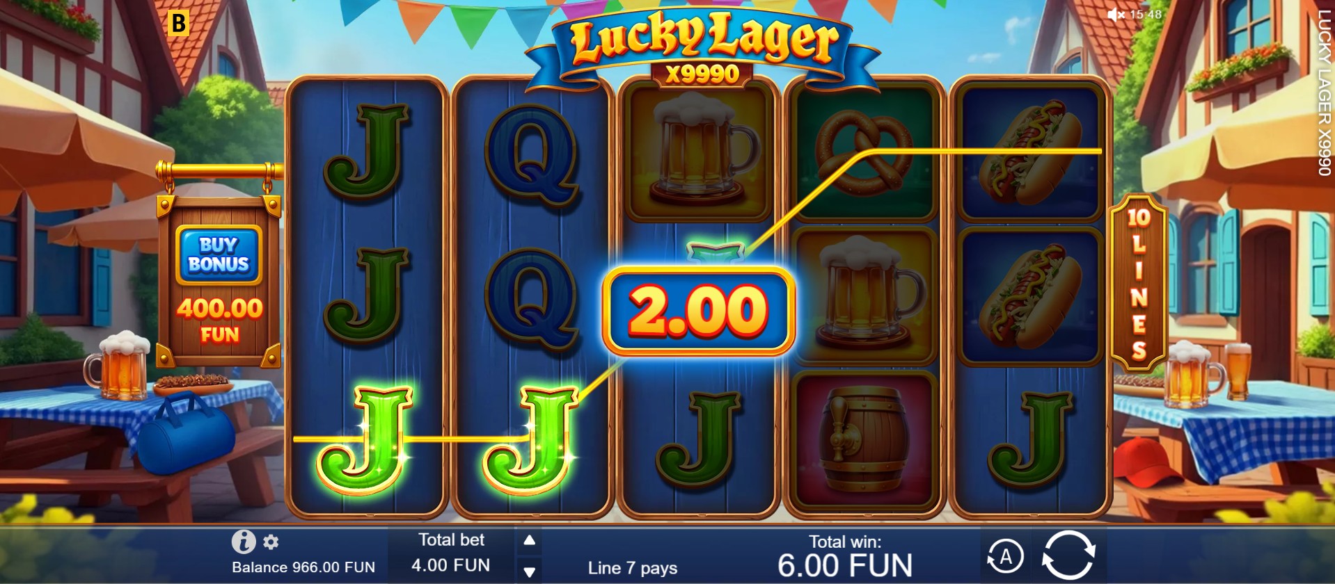 Lucky Lager x9990 Slot - 1 - BitStarz Casino