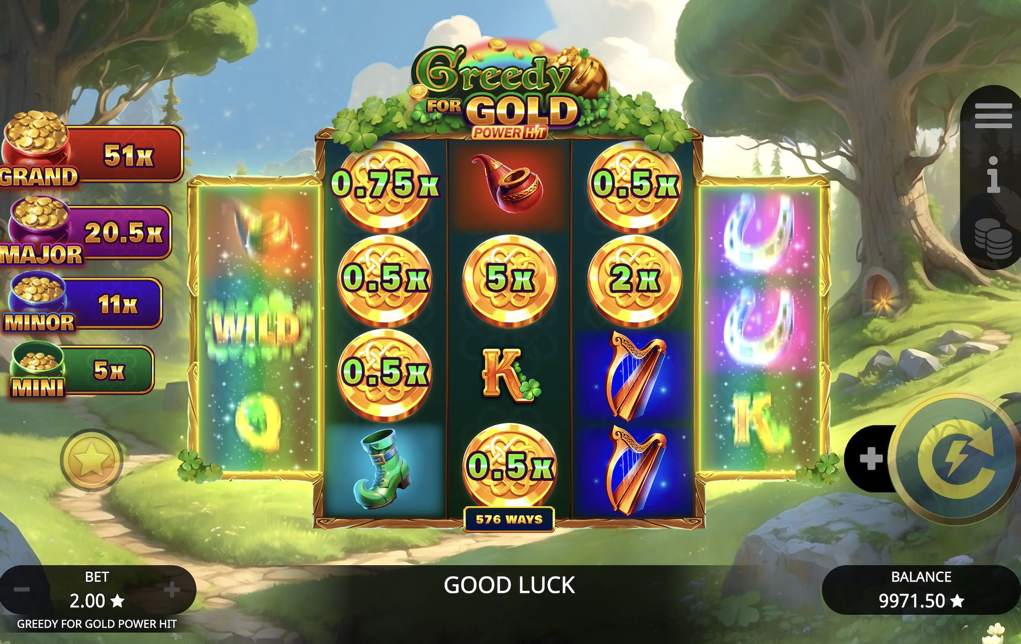 Greedy for Gold Power Hit Slot - 2 - BitStarz Casino