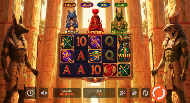 Divine Egypt Hold & Win Slot - 1 - BitStarz Casino