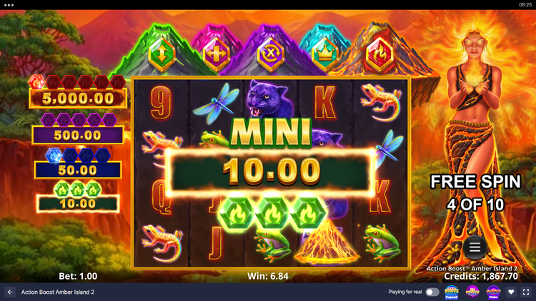 Action Boost Amber Island 2 Slot - 3 - BitStarz Casino