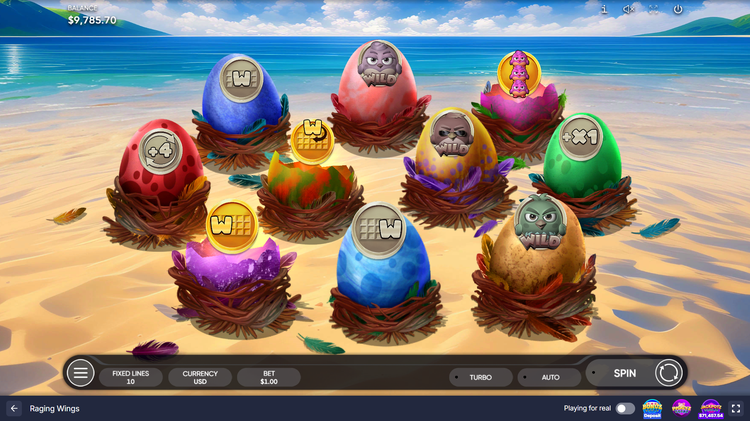 Raging Wings Slot - 2 - BitStarz Casino