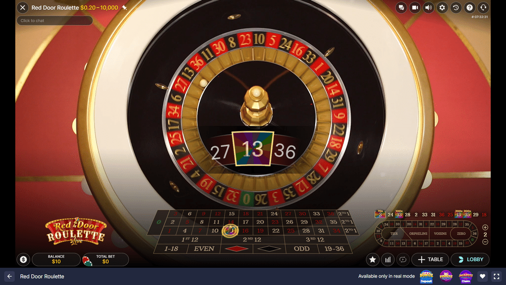 Red Door Roulette - 1 - BitStarz Casino