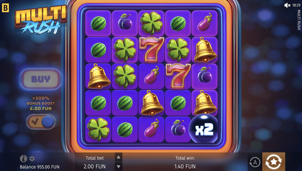 Multi Rush Slot - 1 - BitStarz Casino