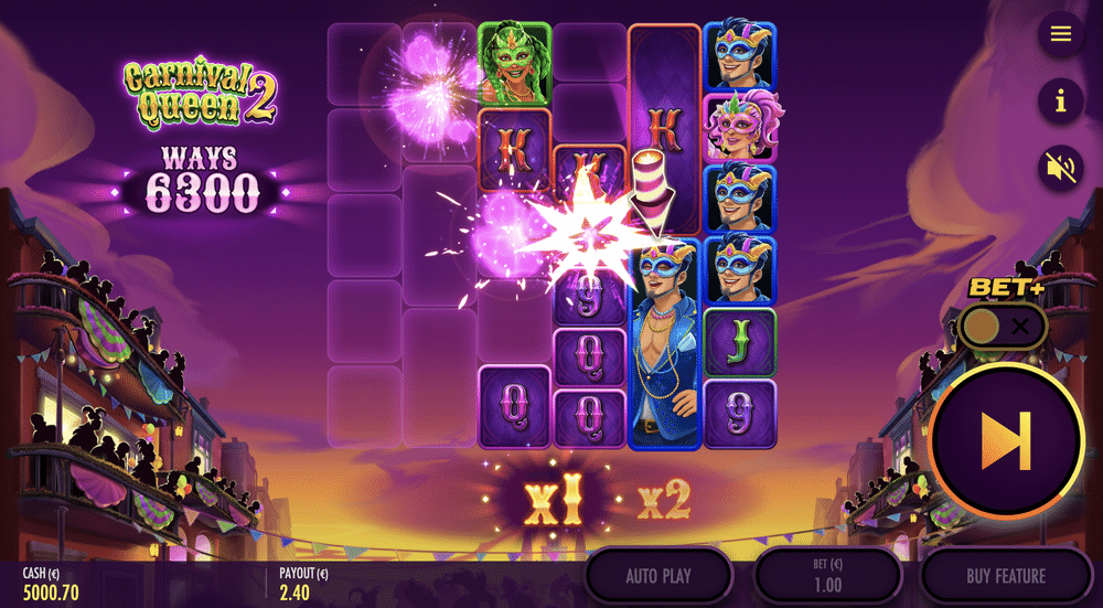 Carnival Queen 2 Slot - 1 - BitStarz Casino