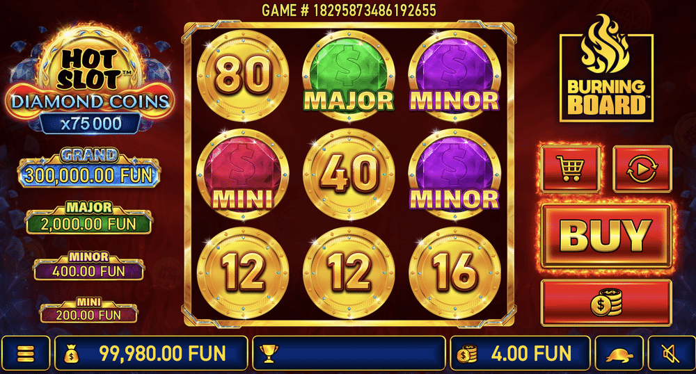 Hot Slot: Diamond Coins Burning Board - 1 - BitStarz Casino