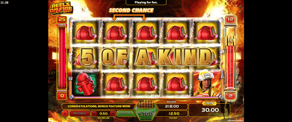 Reels on Fire Slot - 3 - BitStarz Casino