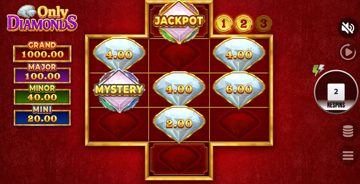 Only Diamonds Slot - 1 - BitStarz Casino