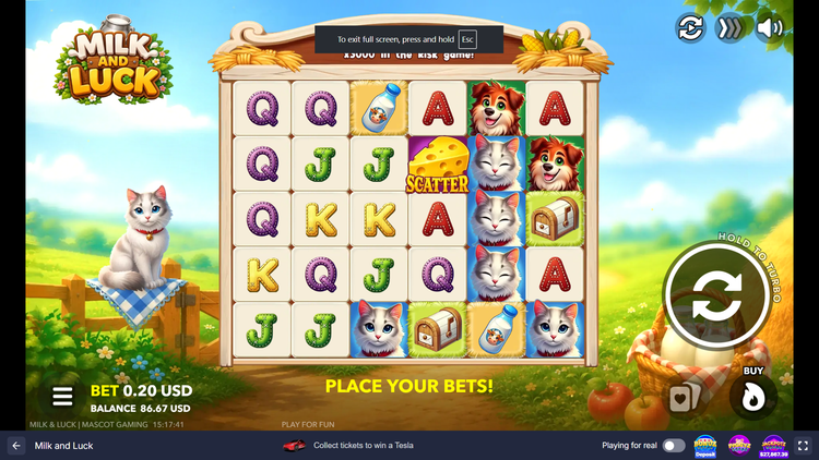 Milk & Luck Slot - 1 - BitStarz Casino