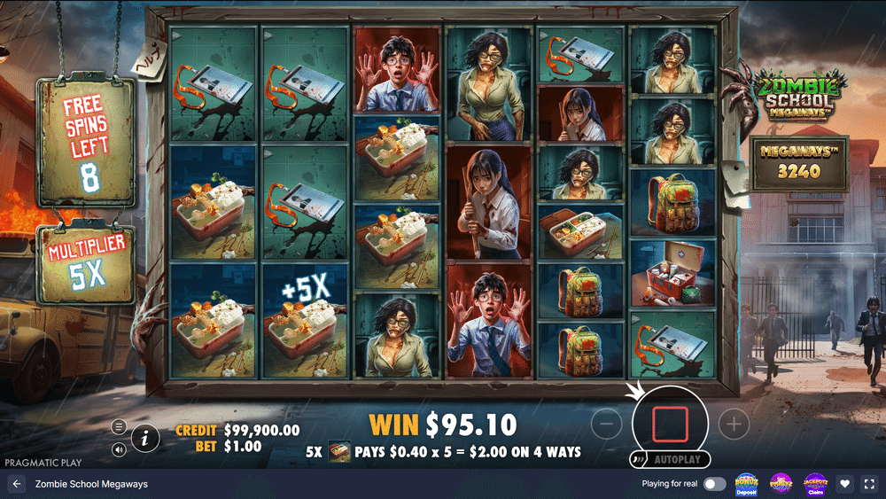 Zombie School Megaways Slot - 2 - BitStarz Casino