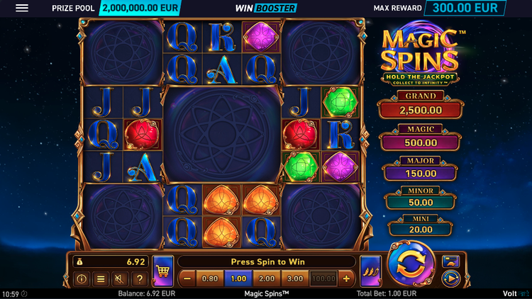 Magic Spins Slot - 1 - BitStarz Casino