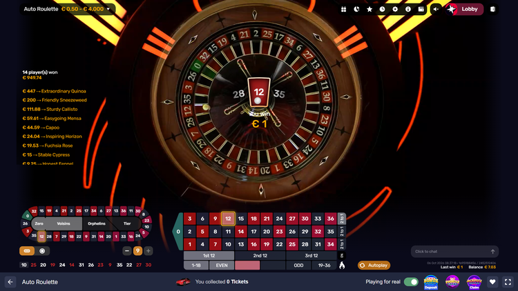 Auto Roulette - 2 - BitStarz Casino