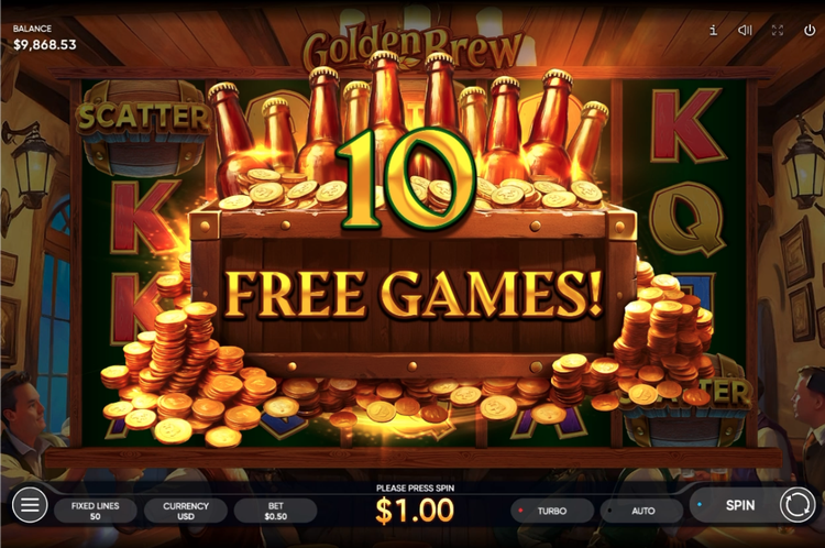 Golden Brew Slot - 2 - BitStarz Casino