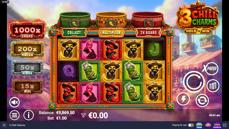 3 Chili Charms Slot - 1 - BitStarz Casino