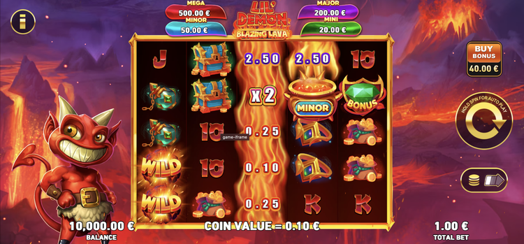 Lil Demon: Blazing Lava Slot - 1 - BitStarz Casino