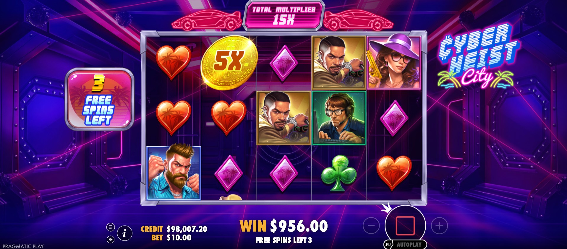 Cyberheist City Slot - 3 - BitStarz Casino