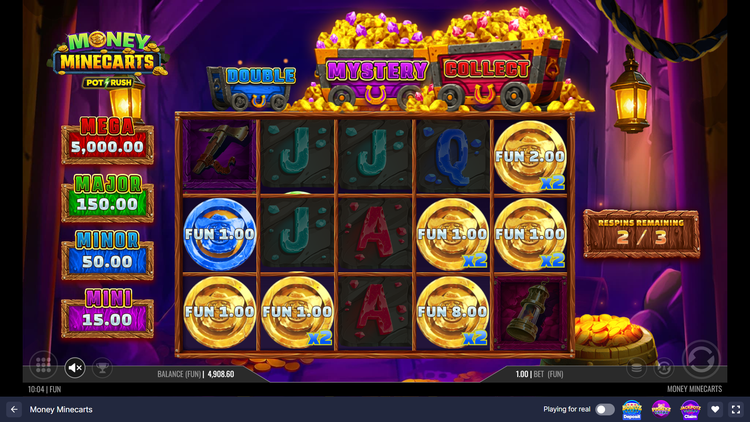 Money Minecarts Slot - 3 - BitStarz Casino
