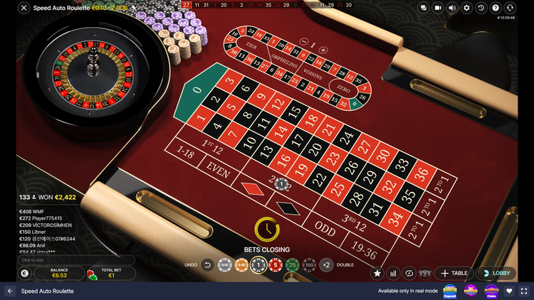 Speed Auto Roulette - 1 - BitStarz Casino